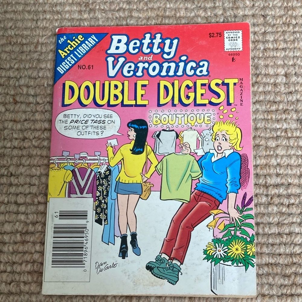 Betty and Veronica Double Digest Magazine #61